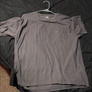 Volcom Gray Short Sleeve Tee Essential Comfort